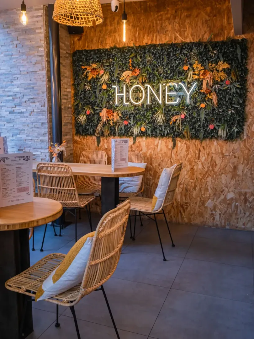 Décoration de la salle Honey